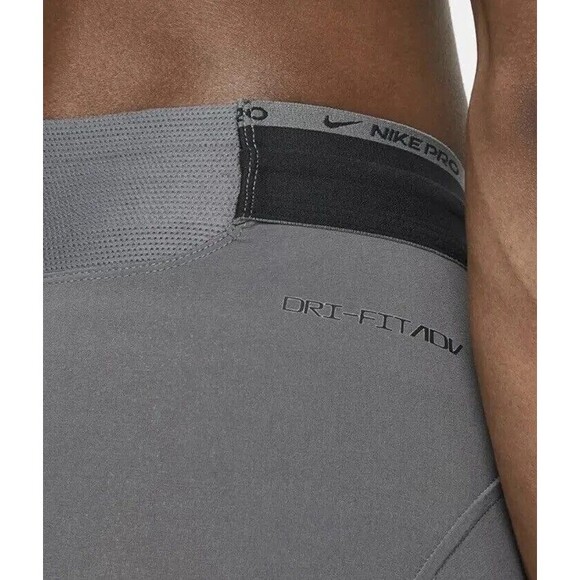 Nike Pro Dri-FIT ADV Recovery Tights workout Mens Size XL DD1705 068 Grey New - Picture 11 of 12
